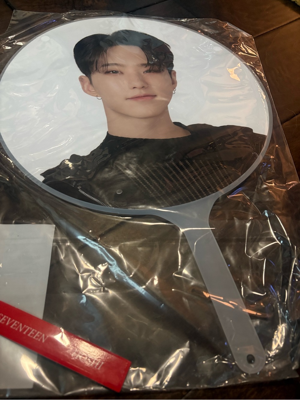 SEVENTEEN Hoshi Image Picket Fan Follow To Japan Tour Official Merch NEW